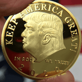 President Trump 2020 'Keep America Great' Re-Election Commemorative Gold Coin [Special Edition]