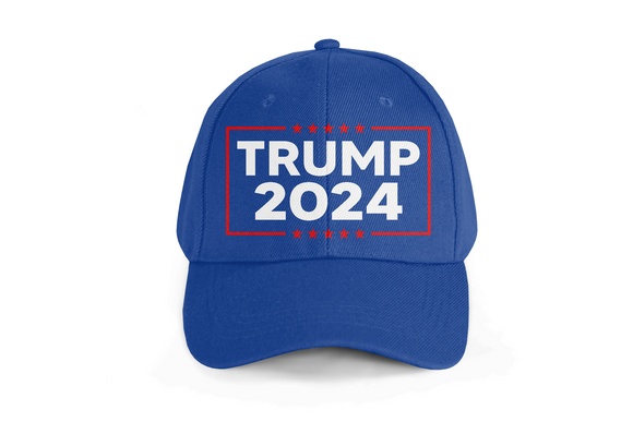 Blue Trump 2024 Hat