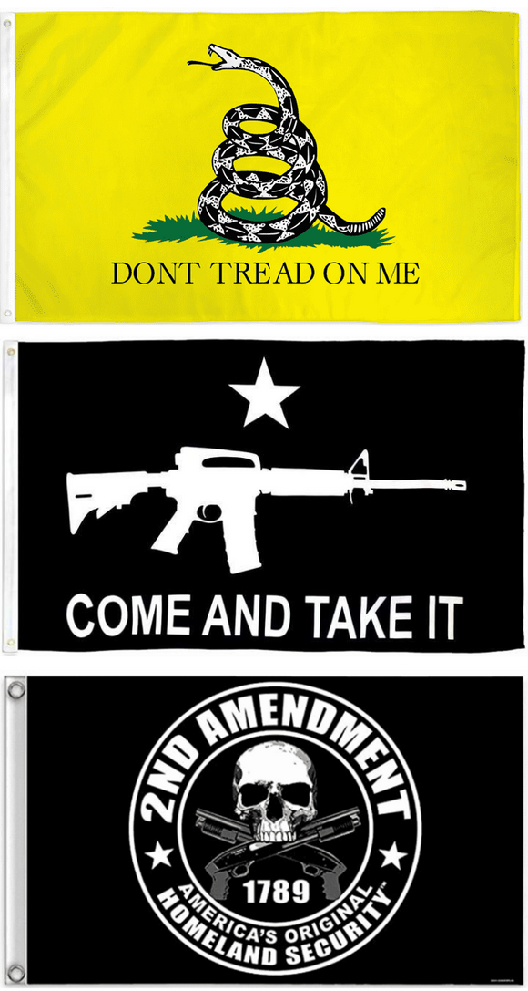 Gun Rights Supporter Flags