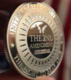 [LIMITED] The Second Amendment "Legacy" Collectable Silver Plated Coin