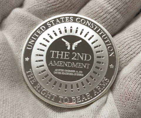 2nd Amendment Collectable Silver Coin - Subscriber Exclusive
