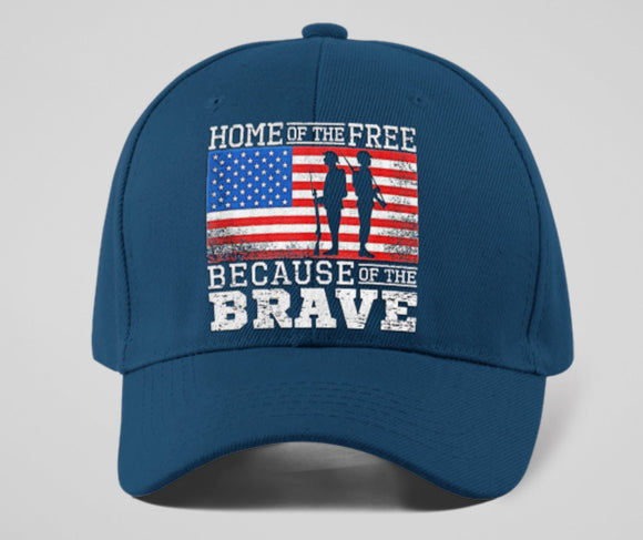 Home of the Free, Because of the Brave Hat