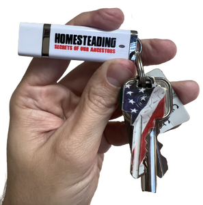 Homesteading Secrets Of Our Ancestors - Flash Drive Library