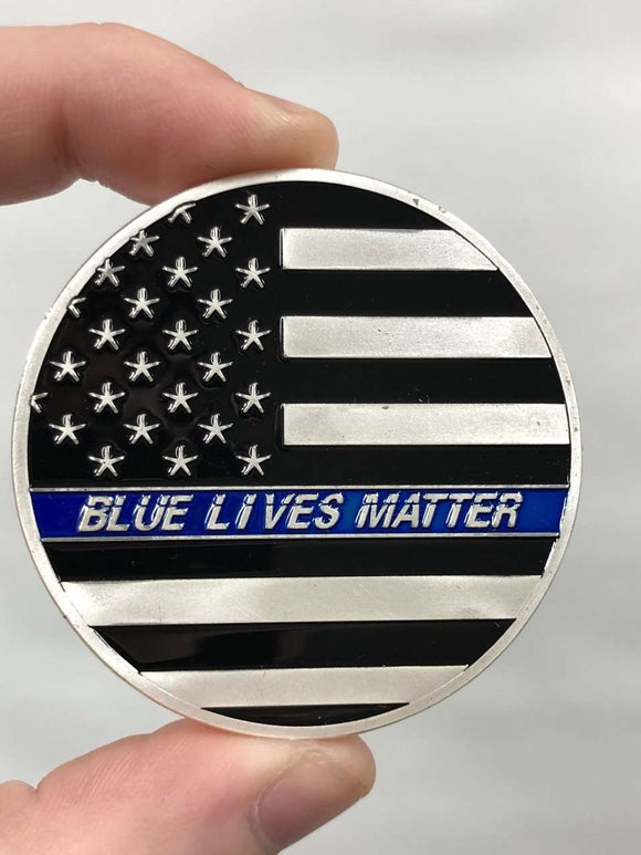 Blue Lives Matter Coin - Subscriber Exclusive