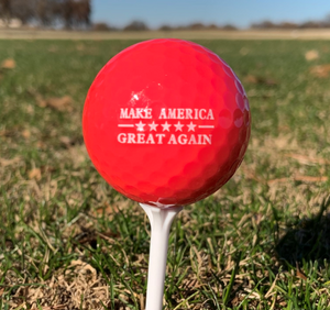 Trump MAGA Golf Ball