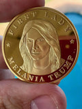 First Lady Melania Trump Commemorative Coin - Gold or Silver or Both