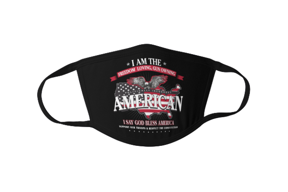 Freedom Loving American Mask