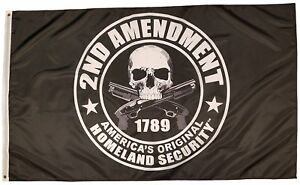 Original Homeland Security 2nd Amendment Flag - Exclusive