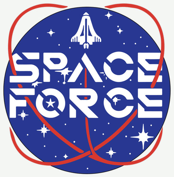Trump's Logo Space Force Sticker