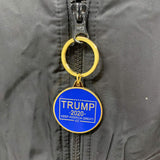 Trump 2020 'Keep America Great' Gold Plated Keychain