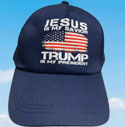 Jesus is My Savior, Trump is My President Hat - Subscriber Exclusive