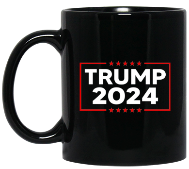 TRUMP 2024 Election Black Mug